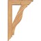 Ekena Millwork Funston Traditional Smooth Bracket w/ Offset Brace, Western Red Cedar, 5 1/2"W x 20"D x 32"H BKT0604X20X32FST01SWR - alternate 4